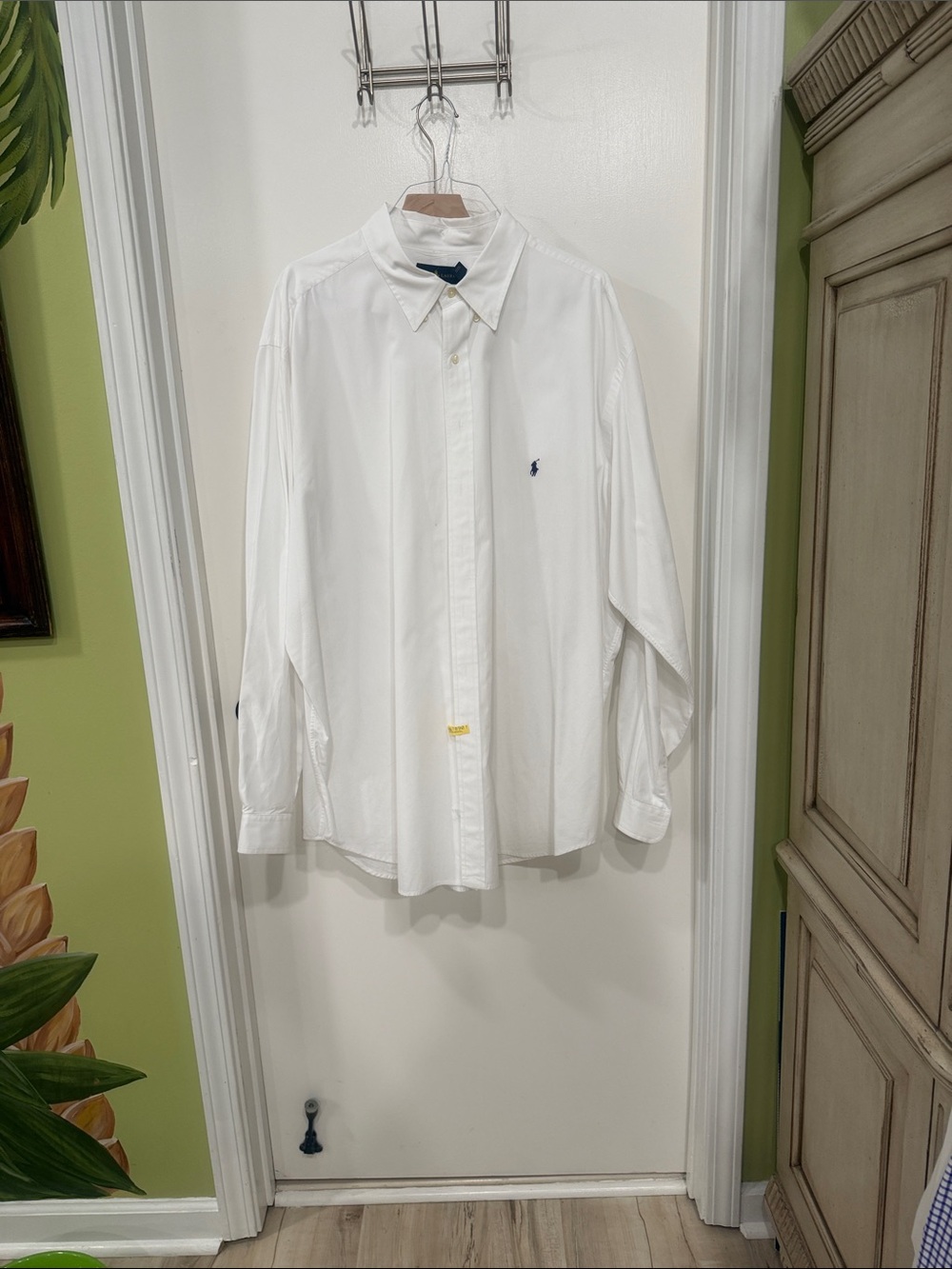 Polo by Ralph Lauren White Long-Sleeve Button-Down Shirt